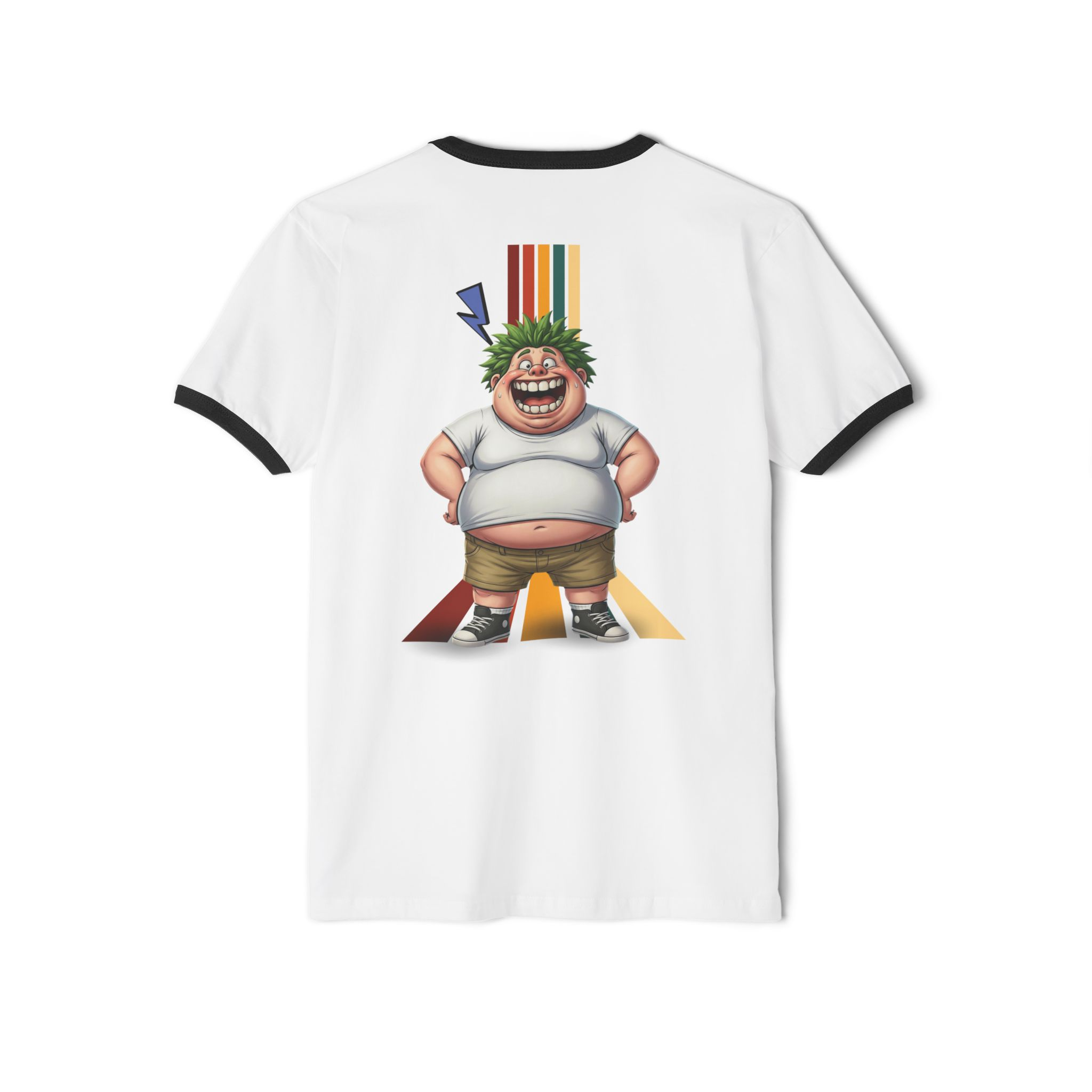 Punk Fat kid  Ringer T-Shirt | Concept Series