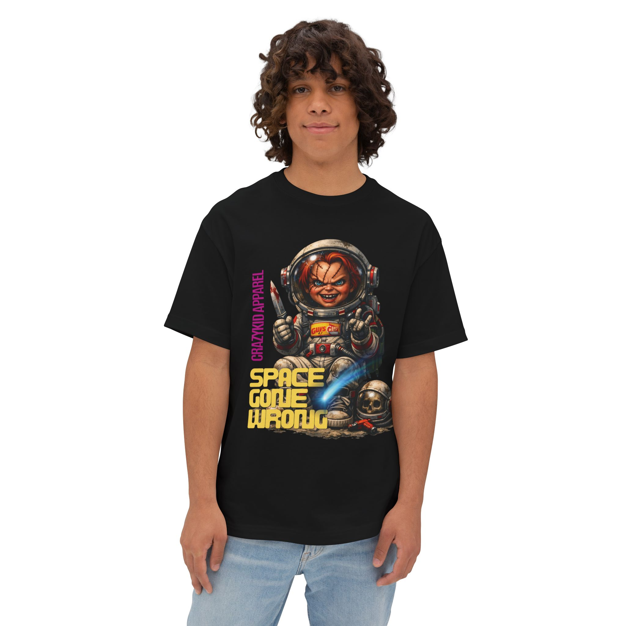 Candy pile front graphic Tee | Crazykid lollipop