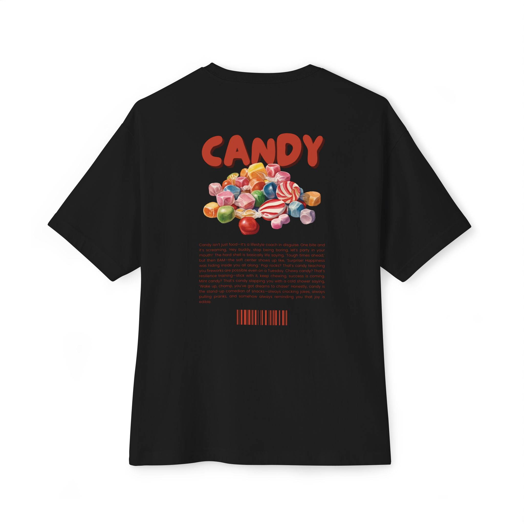 Candy pile front graphic Tee | Crazykid lollipop