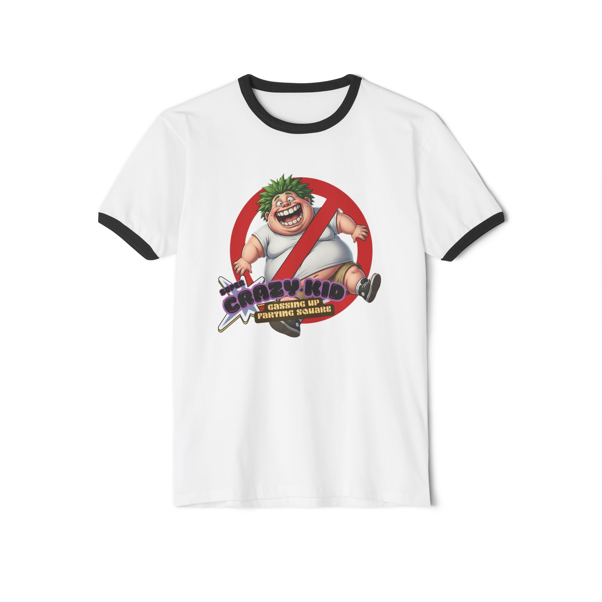 Punk Fat kid  Ringer T-Shirt | Concept Series