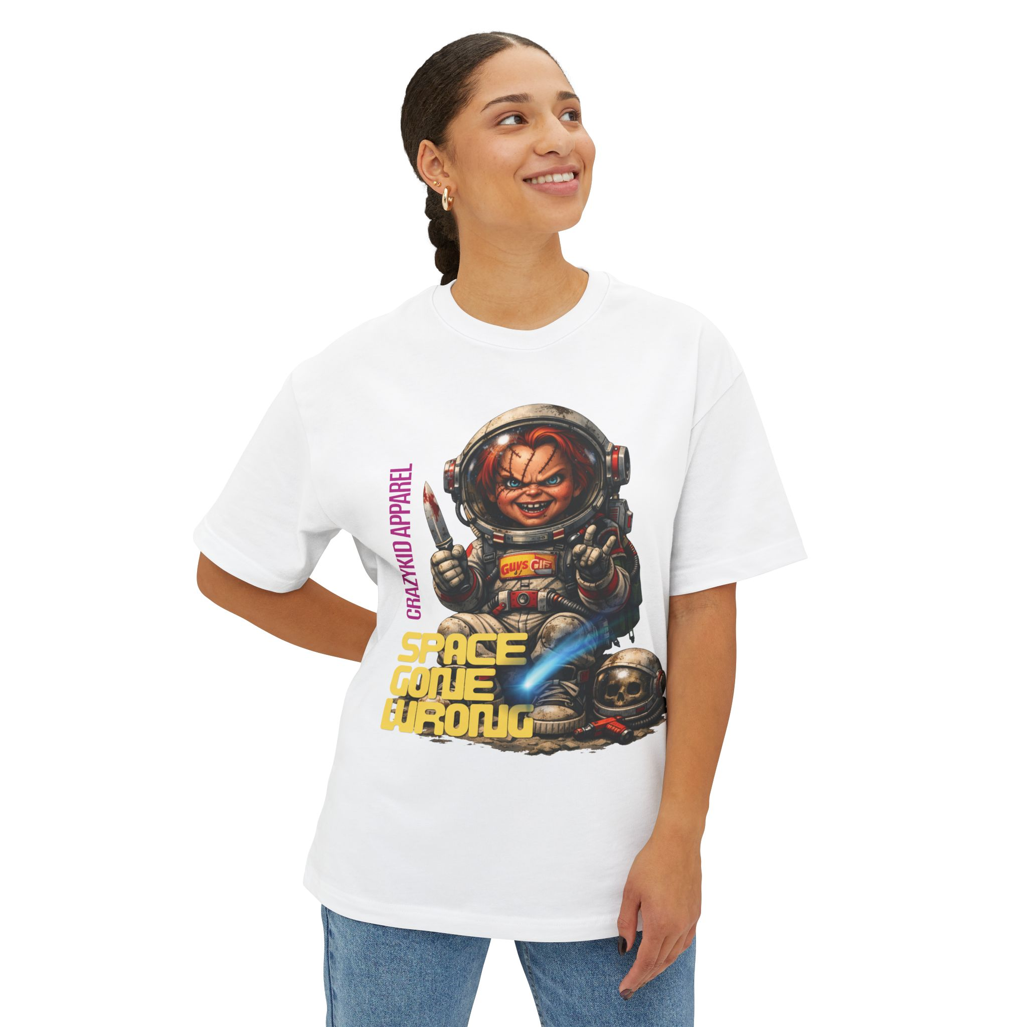 Candy pile front graphic Tee | Crazykid lollipop